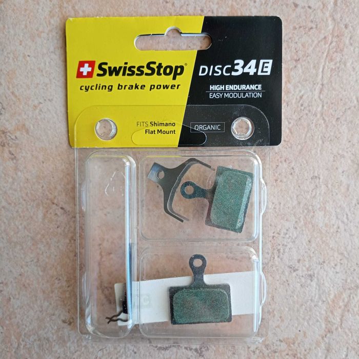 Pastilhas de travão de disco SwissStop 34 E Shimano para E-Bike