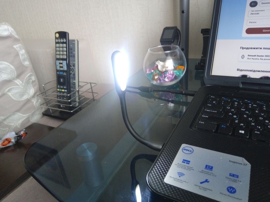 USB-фонарик LED Black