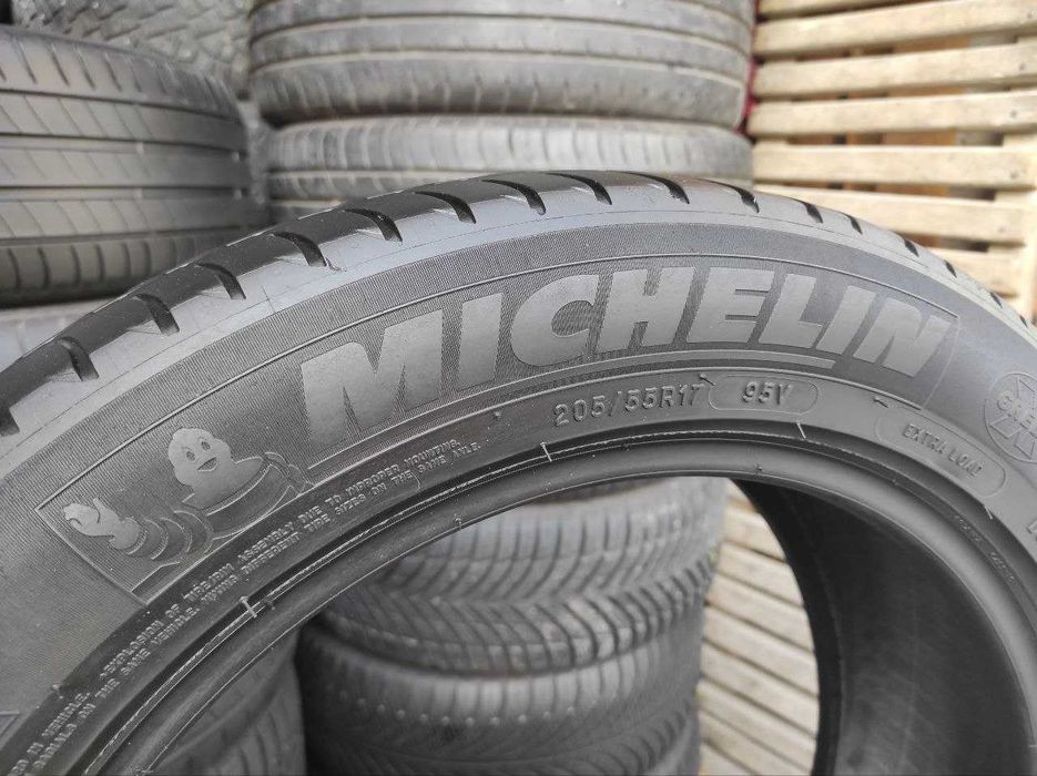 Michelin Primacy 3 205/55r17 made in Italy 4шт, 5,4мм, ЛЕТО. Привезены из Германии