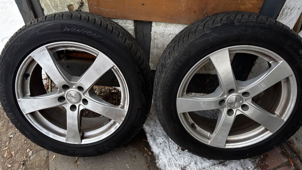Koła z oponami 18' 225/55 zima