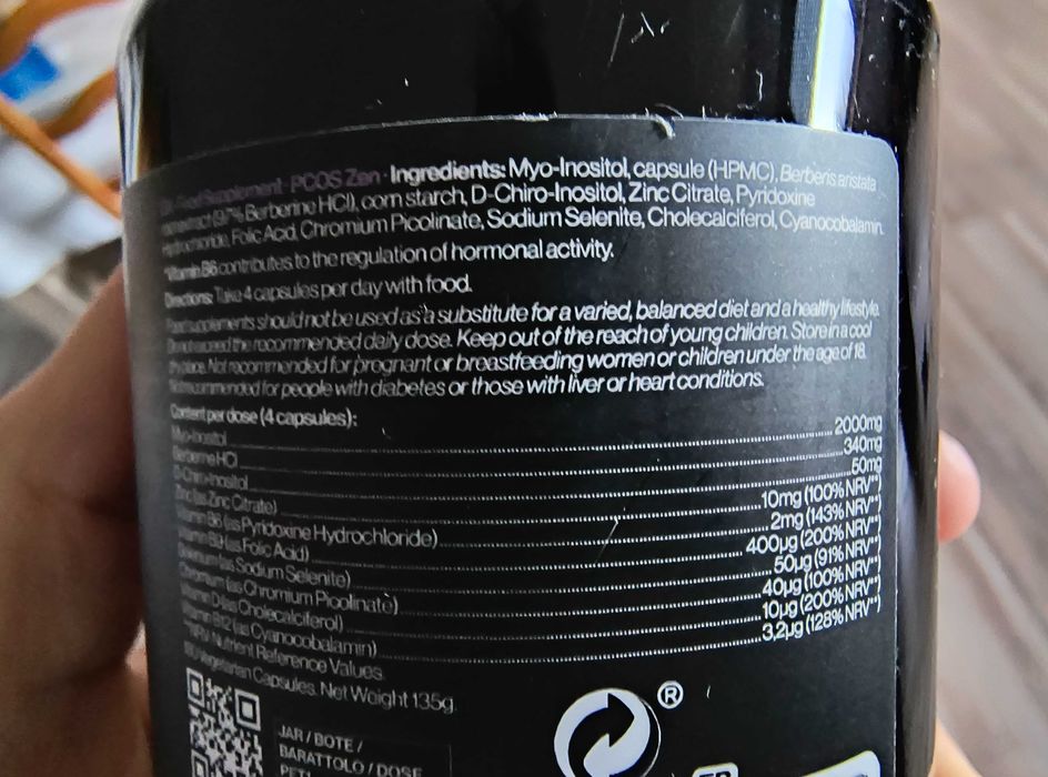 Suplemento Alimentar Feminino - Myo + D-Chiro-Inositol