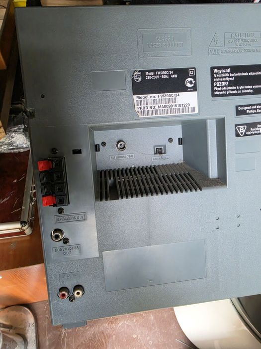 zestaw hi-fi Philips FW390C