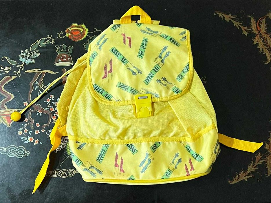 Mochila Amarela Infantil “For School”