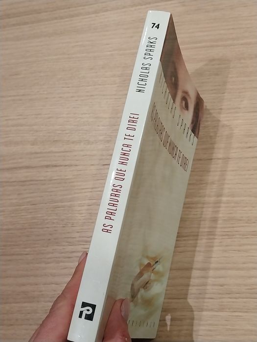 Livro "As palavras que nunca te direi" | Nicholas Sparks
