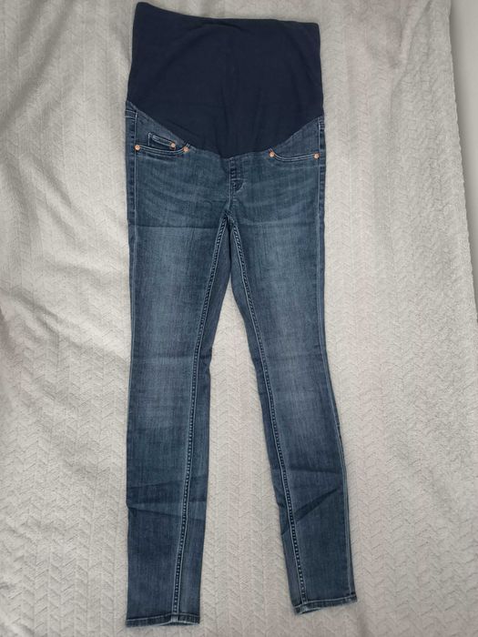 Jeansy, spodnie ciążowe 40 h&m