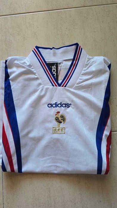 Camisola França Retro Adidas 1996