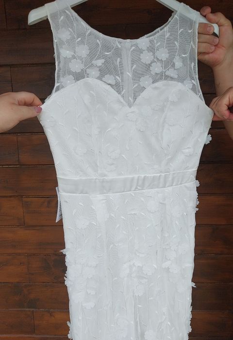 Piękna suknia ślubna 36 biała