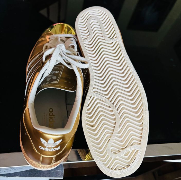 Buty adidas Superstar 80s Metal Gold Metallic S82742  SKÓRA