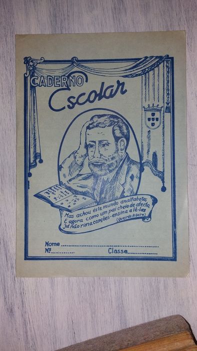 Artigos escolares antigos