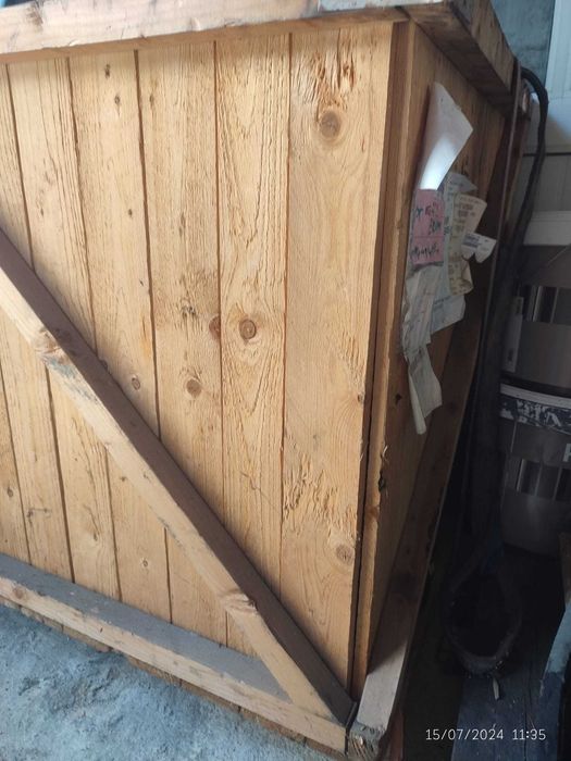 CAIXA DE MADEIRA PARA TRANSPORTE