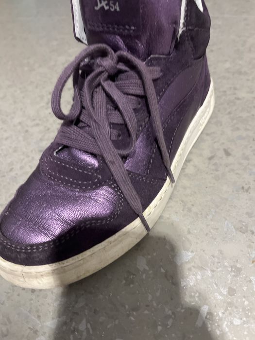 Buty dziewczęce rozmiar 38 fioletowe