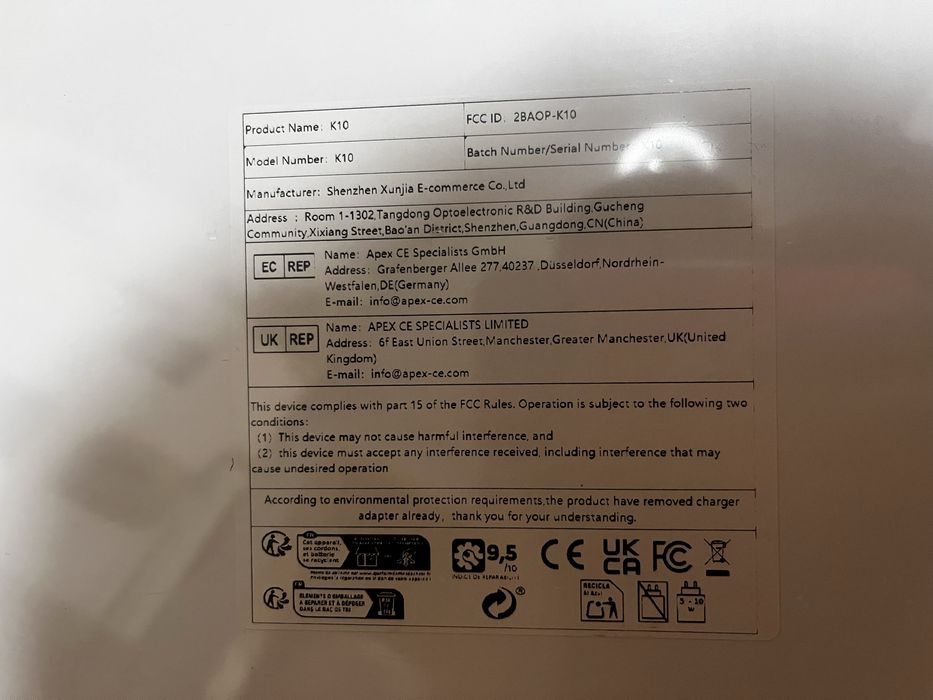 Новий планшет 10 дюймів 6/64 gb