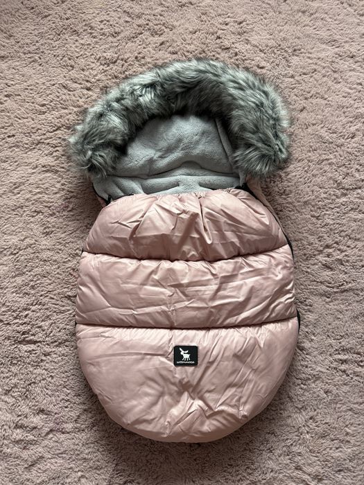 Śpiworek dziecięcy Cottonmoose kolor szampanski roż