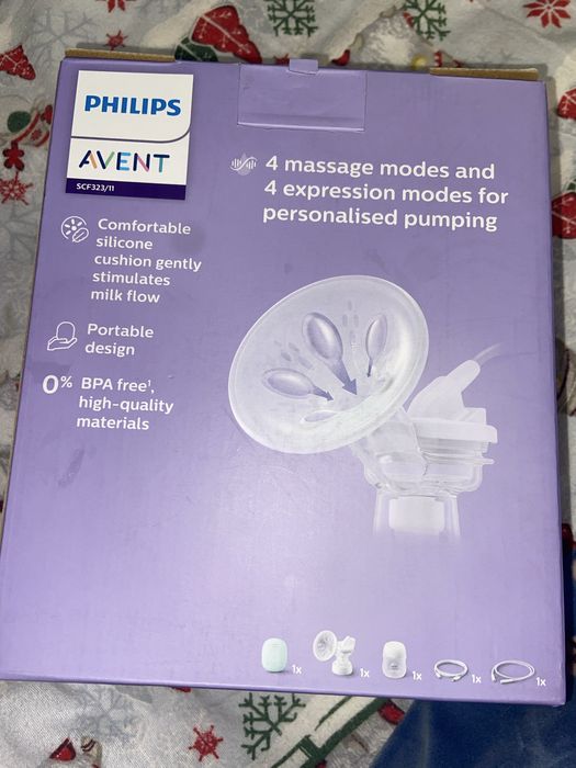Електронний молоковідсмоктувач Philips Avent SCF323/11