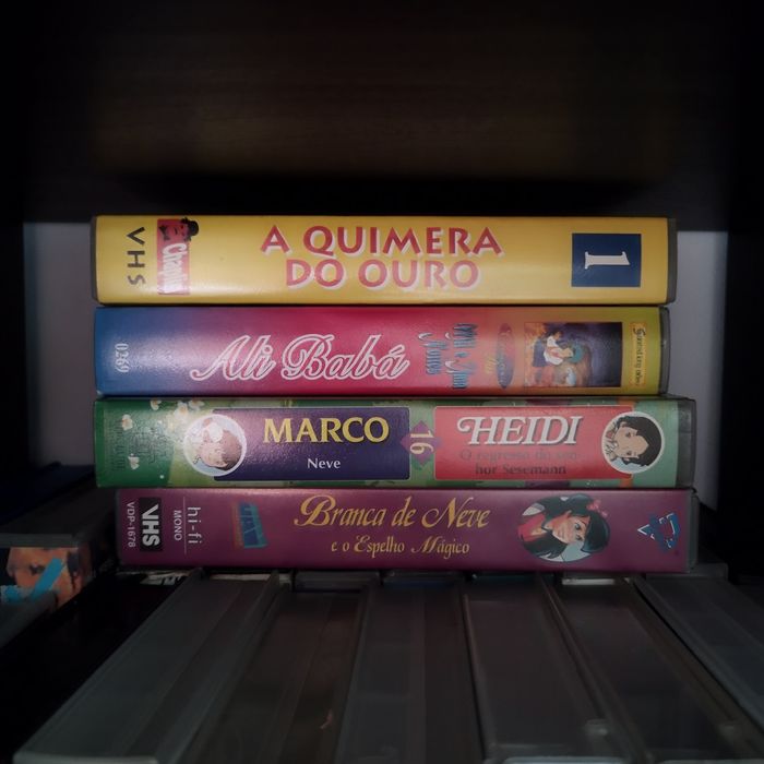 Conjunto de 41 VHS