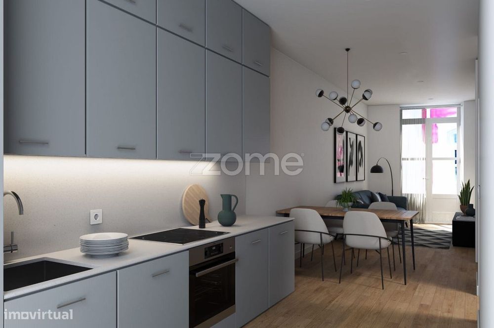 Apartamento T1 no centro do Porto
