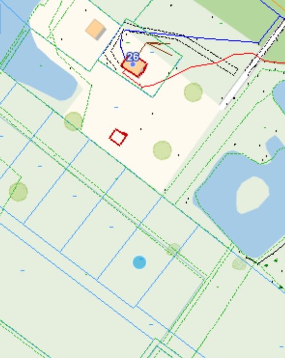 Działka z warunkami zabudowy 15ar Lauda