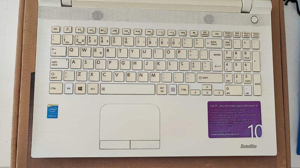 Portatil toshiba satelite c55-c-13x branco