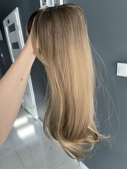 Topper miodowy blond 55 cm