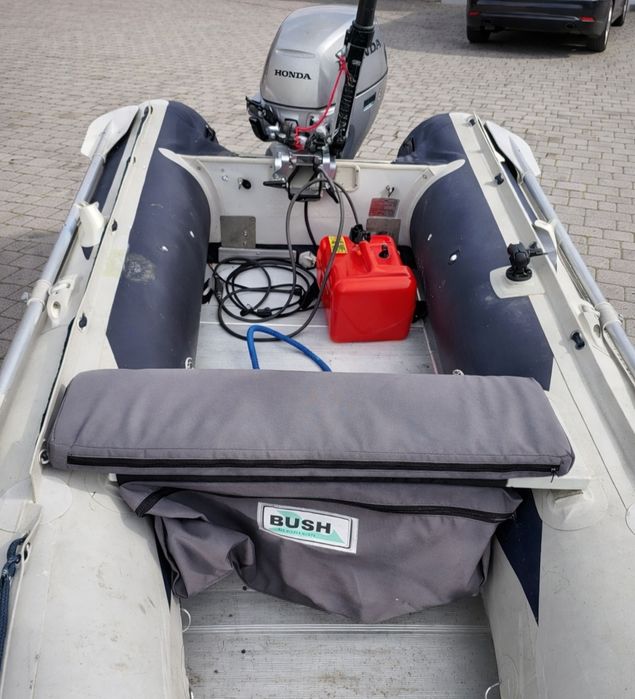 Ponton wędkarski silnik Honda
