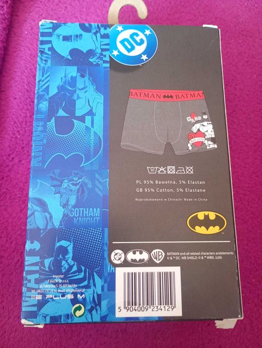 Bokserki męskie Batman XXL