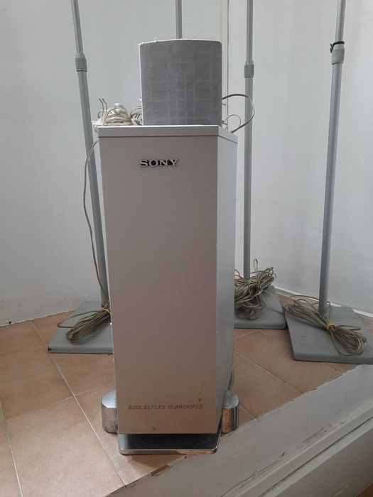 Sony sistema de som surround com 5x SS-TS500 + subwoofer SS-WS500
