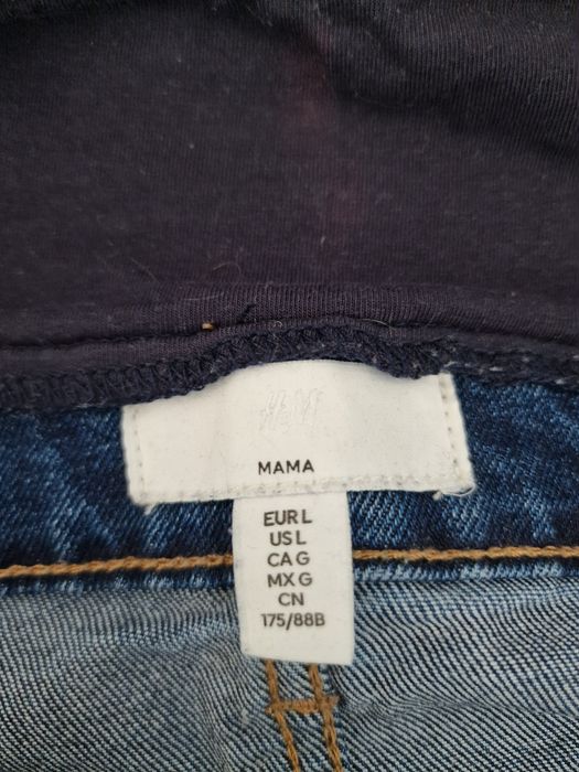 Dżinsy ciążowe H&M rozm. L 2 pary