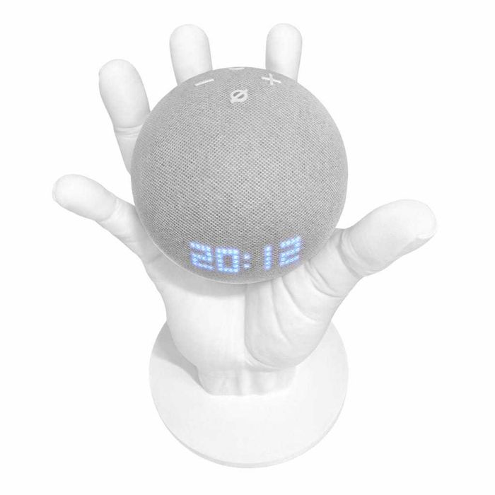 Suporte Alexa Echo Dot (5ª geração) – Base decorativa mão