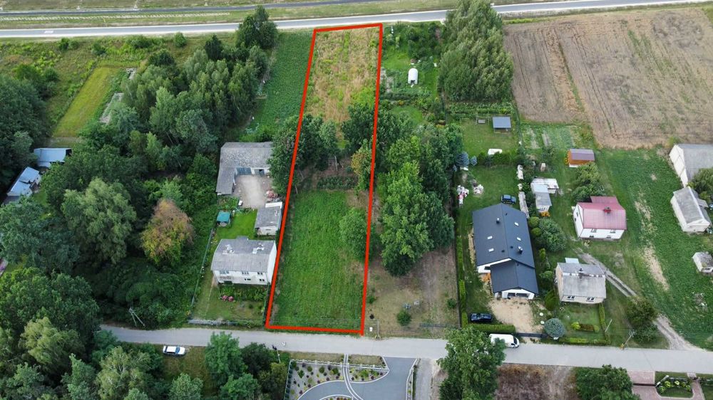 Działka 2700 m² z mediami – Mościbrody blisko Siedlec
