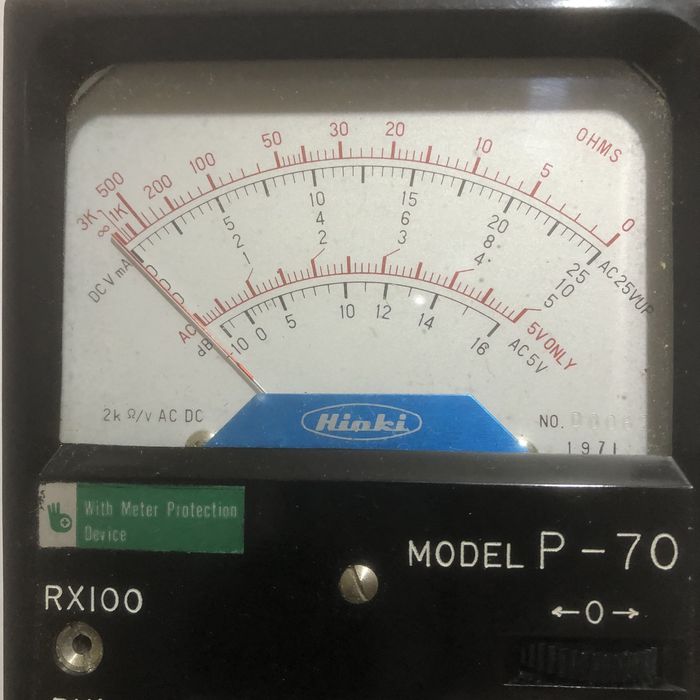 Vendo Multímetro (+ de 30 anos)