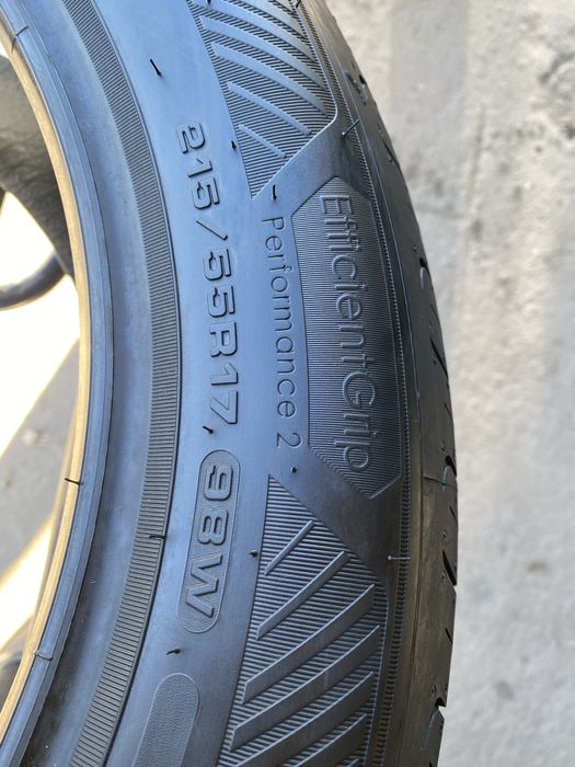 Шини нові 215/55/17 - 4шт Goodyear EfficientGrip P2