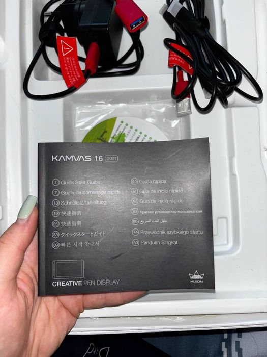 Графічний планшет-монітор Huion Kamvas 16 (2021)