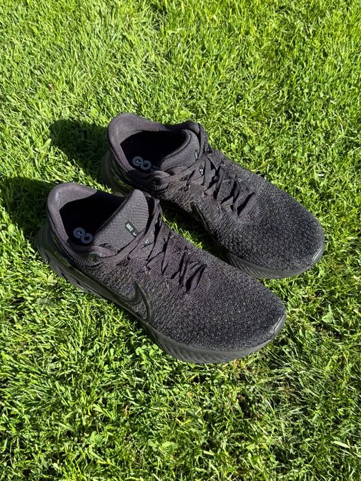 Кросівки Nike React Infinity Run Fk 3 DH5392 005 Чорний / 46 EU / US 12