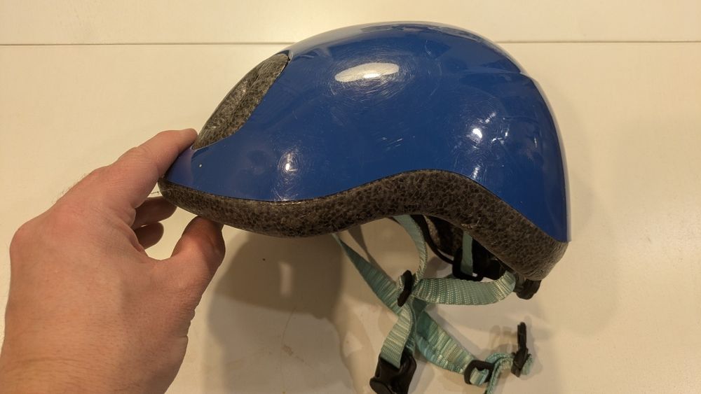 Kask rowerowy dziecięcy btwin 44-49 cm