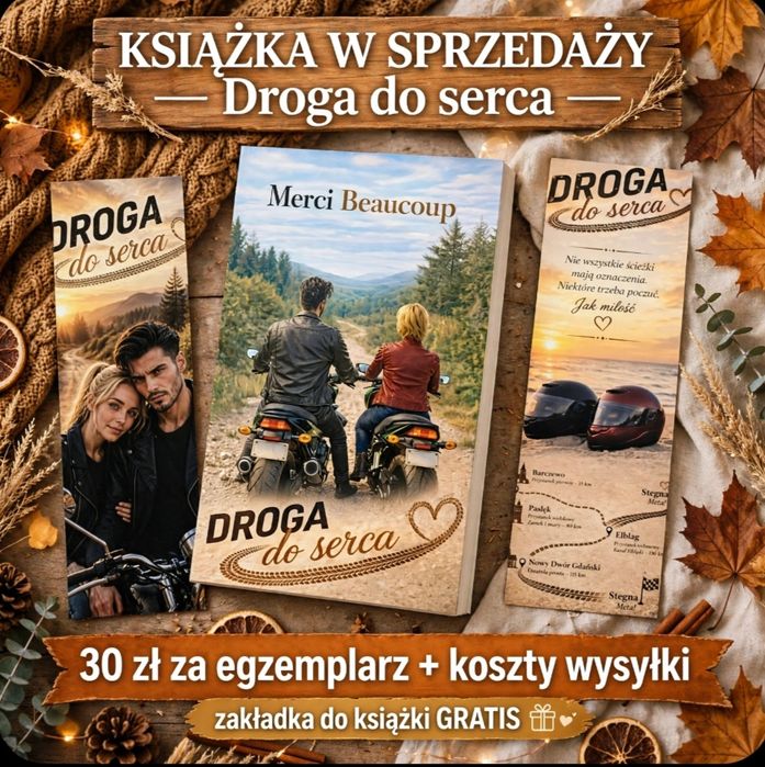 Sprzedam książkę Droga do serca romans motocyklowy