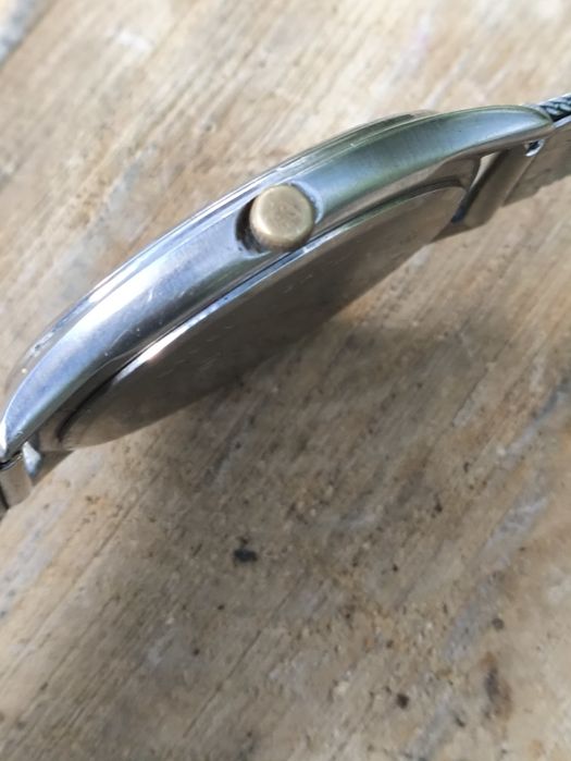 Stary zegarek kwarcowy Edox ,Swiss made. Vintage