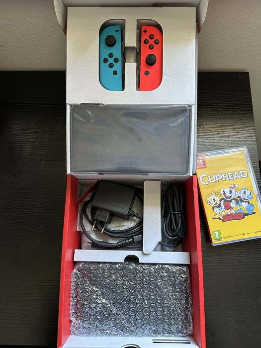 Consola Nintendo Switch Oled + garantia + jogos + carga