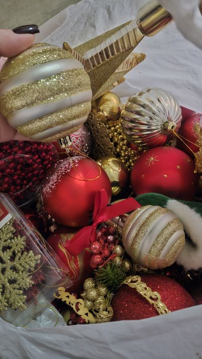 Новорічні  іграшки на ялинку