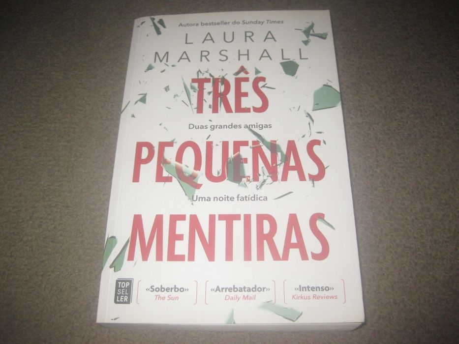 Livro "Três Pequenas Mentiras" de Laura Marshall