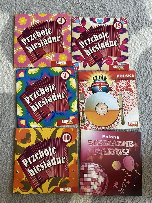 Przeboje biesiadne 6 szt CD