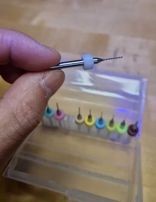 Сверла. 10 шт. От 0.1 до 1 мм.