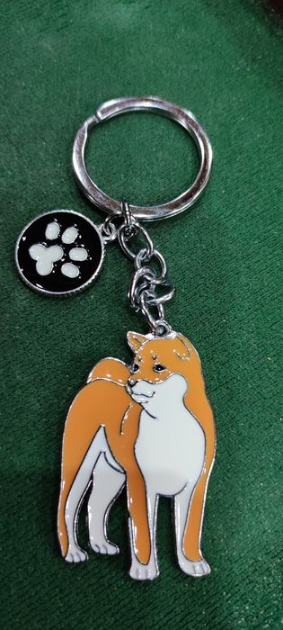 Breloczek Akity inu shiba