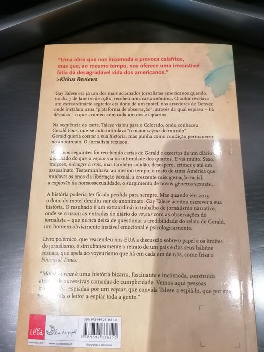 Livro Motel Voyeur