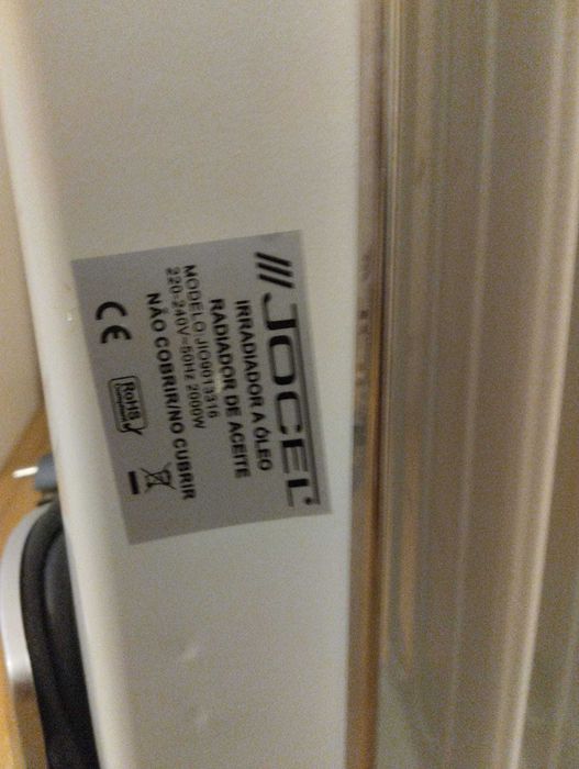 3 Aquecedores (2 a Óleo e 1 Halogénio e 1 Térmico)  Tudo apenas 60eur