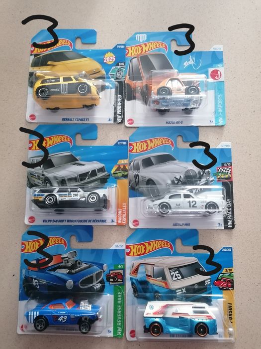 Hot Wheels vários modelos