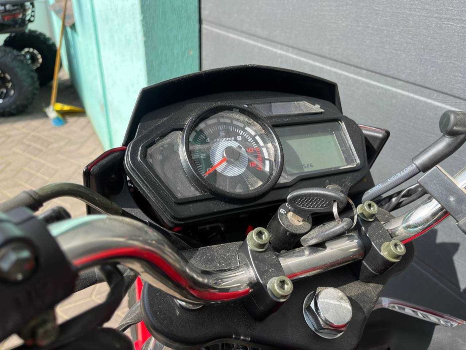 Мотоцикл Forte Форте BS-200 Червоний 10 к.с.