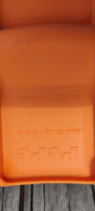 Krzesełko rowerowe 22kg