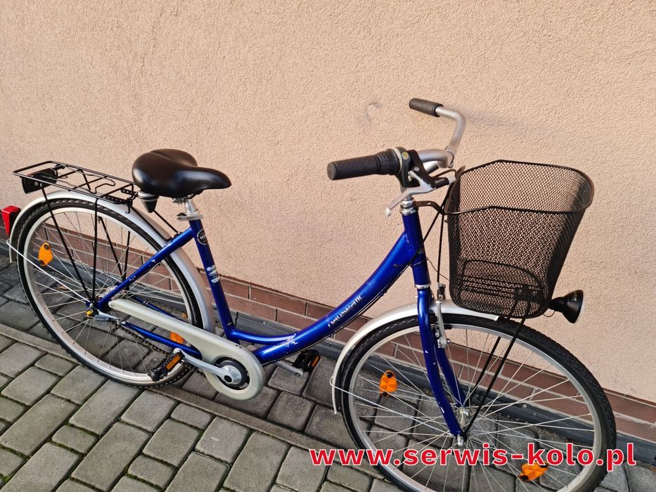 Rower damski damka HANSEATIC koła 28 shimano okazja KOSZYK WYSYŁKA