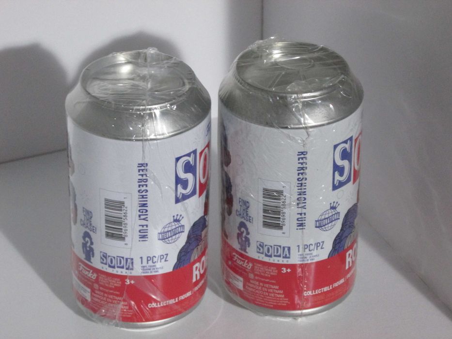 2x SODA Figure Masters Of The Universe Roboto Novos
