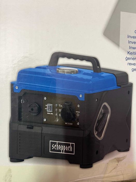 Генератор инвертор 800w Германия Scheppach SG 1400i Inverter